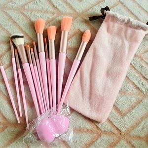 Makeup brush set